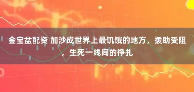 金宝盆配资 加沙成世界上最饥饿的地方，援助受阻，生死一线间的挣扎